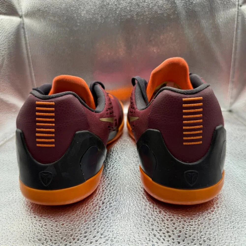 Size 7Y Nike Kobe 9 IX EM Deep Garnet GS Hyper Crimson Kids‎ Shoes 653593-601